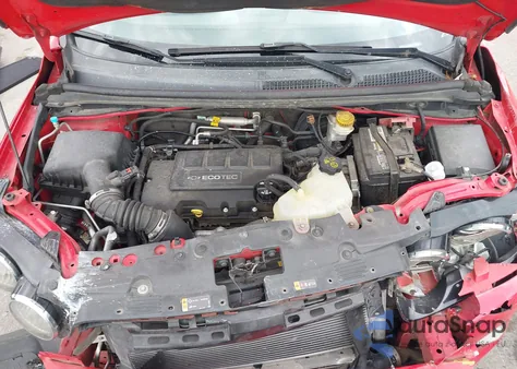 2016 Chevrolet Sonic Ltz Auto z USA, uszkodzony, nr VIN 1G1JE5SB0G4160053